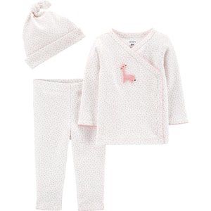Carter's 3 Piece Take Me Home Giraffe Set Size 12 Months
